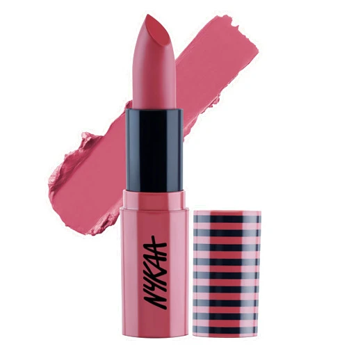 NYKAA Cosmetics So Creme Creamy Matte Lipstick - Long-Lasting Lip Color for Women - Weightless Lipstick with Velvety Texture - Game On - 0.1 oz