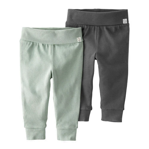 little planet by carter's Baby 2-Pack Pants Made with Organic Cotton
