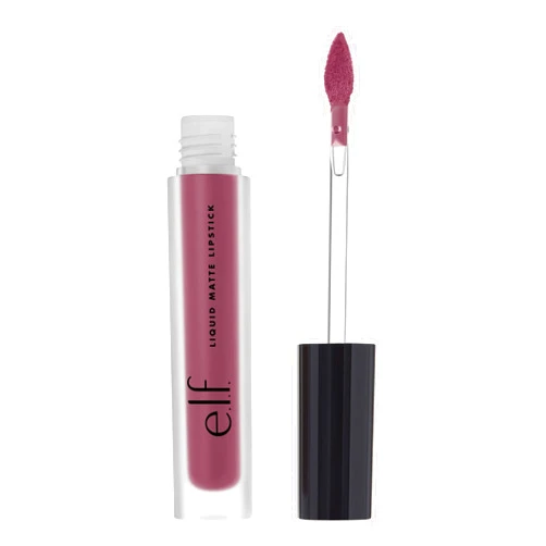 e.l.f. Cosmetics Liquid Matte Lipstick, Highly Pigmented, Quick Drying & Smudge Proof, Nourish & Soften, Diamond-Shaped Wand, Wine Tour
