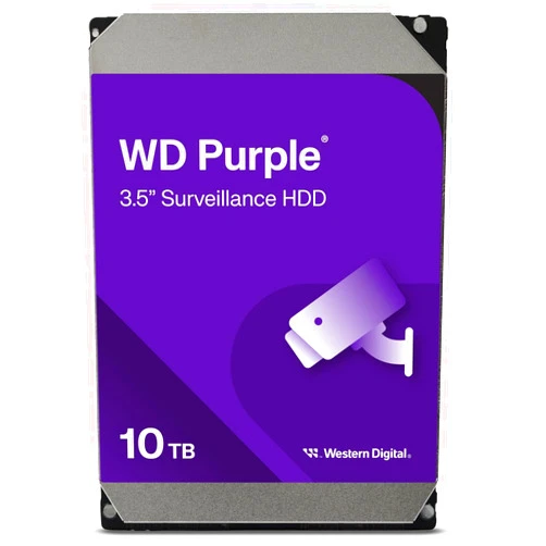 Western Digital 10TB WD Purple Surveillance Internal Hard Drive HDD - SATA 6 Gb/s, 256 MB Cache, 3.5