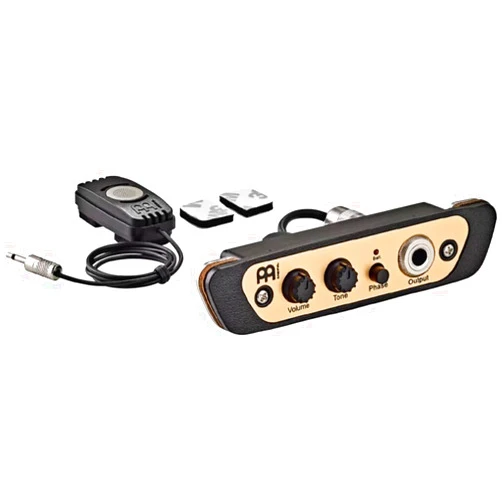 Meinl Percussion Cajon Box Drum Preamp/Pickup for Most Common Models, Eliminate Mic Stands and Get Crystal Clear Sounds, 2-Year Warranty (PA-CAJ)