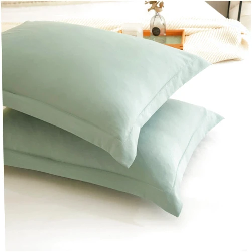 VClife Standard Pillowcases Sage Green Soft Washed Microfiber Pillow Case Sets Solid Color Pillow Shams Set of 2, Standard Size Envelop Closure Pillowcases_Sage Green,20