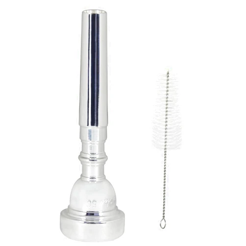 Danchet Silver Plated 5C Trumpet Mouthpiece-Trumpet Accessories.…