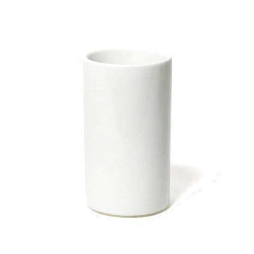 Jonathan Adler Lacquer Bath Tumbler, One Size (Pack of 1), White