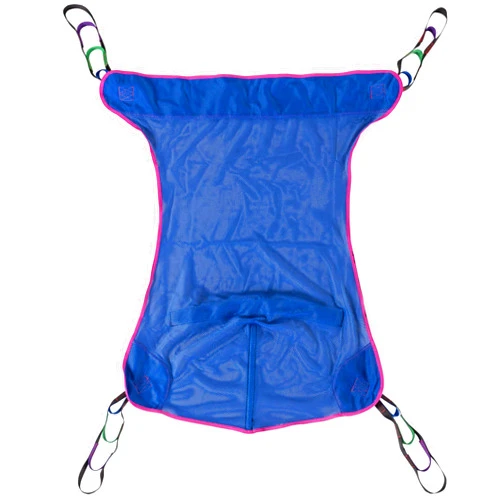 Medacure Full Body Mesh Patient Lift Sling Universal Compatibility - Medium Bariatric Polyester Transfer Sling for Hoyer, ProHeal, Invacare, Drive, and Other Patient Lifters - 49.2