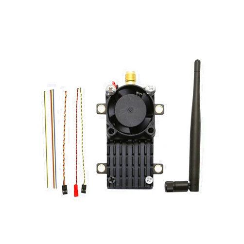 SoloGood 5.8Ghz 2W VTX FPV Transmitter Over 20Km Range TS582000 5.8G 2000MW 8CH Video Transmitter with 5dbi SMA Antenna for FPV Racing Drone Quadcopter