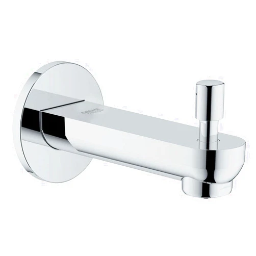 Grohe 13287000 BauLoop Tub Spout with Diverter in Starlight Chrome