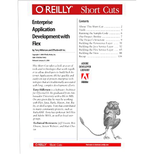 By The EffectiveUI Team (Author), Tony Hillerson (Author) Format: Kindle Edition Agile Enterprise Application Development with Flex