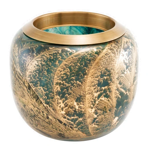 Northern Lights Seasonal Esque Luminary, 4.9-inch Height, Hunter Green, Home, Home Décor