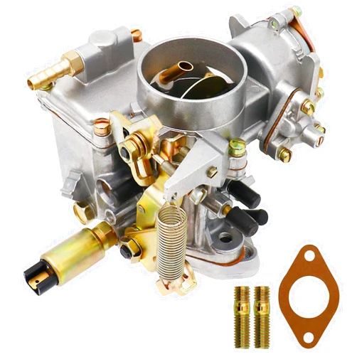 NENKUTEN Carburetor 30/31 PICT-3 for VW Beetles Super Beetles 1975-1982 Automatic Choke with Single Port Manifold, Part#113129029A 113 129 031 113 129 029A 30/31PICT 113-129-029A 027H 117510E