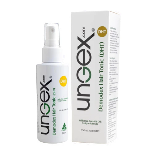 UNGEX.COM Ungex Demodex Hair Tonic | Herbal Leave-In Spray for Scalp & Hair Care | Natural Formula | DHT