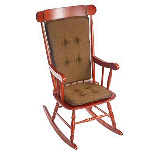 Klear Vu Embrace Rocking Chair Cushions for Living Room, Nursery, or Home Office, Tufted, 2 Piece Set, Seat 16