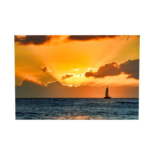 Trademark Fine Art 'Sailboat 2' Canvas Art by Dennis Frates
