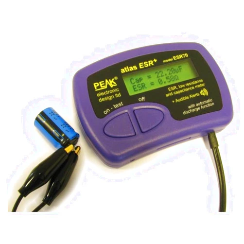Velleman Atlas ESR70 Capacitance and ESR Meter