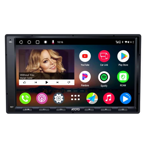 ATOTO A6PF Android Double-DIN Car Stereo, Wireless CarPlay, Wireless Android Auto, Mirrorlink, 7