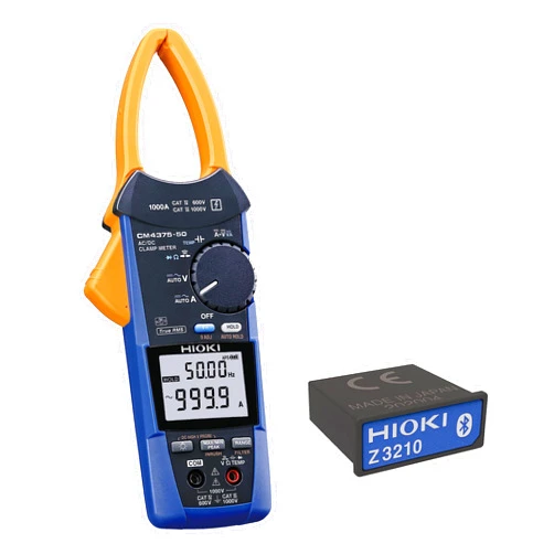 Hioki CM4375-90 - True RMS 1000 A AC/DC Clamp Meter with Wireless Adapter Z3210