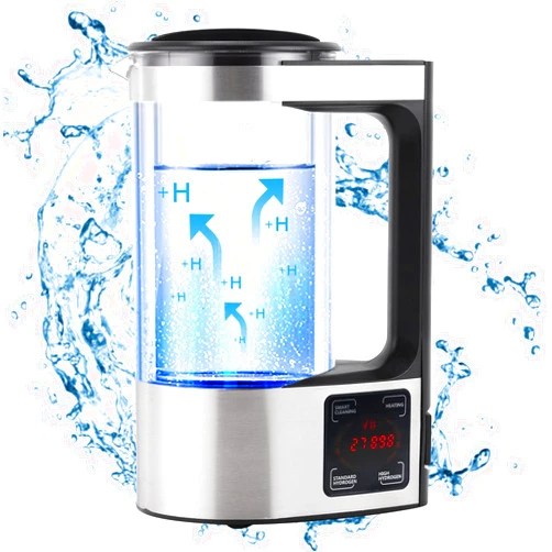 Meticuloso Upgraded Hydrogen Water Generator with SPE and PEM Technology up to 1800 PPB,Hydrogen Rich Water Machine Unlimite Water Quality