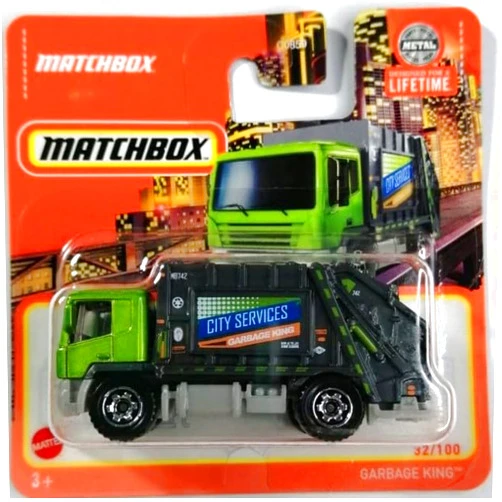 Kauf und Spar Matchbox 2024 - Garbage King [Green - Dark Grey] green - dark grey 32/100 bin