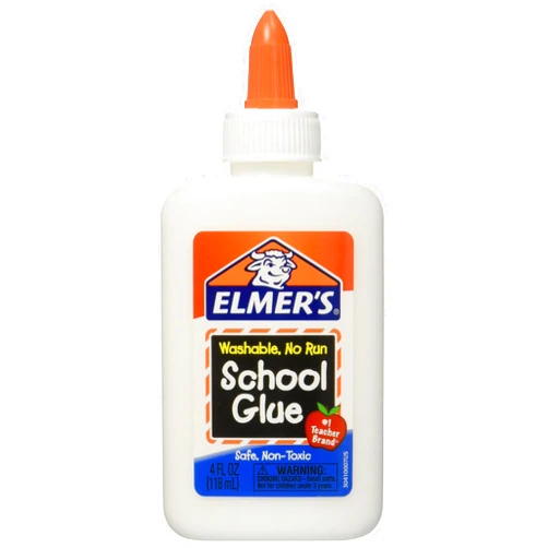 Elmer's Washable School Glue 4 Fl Oz / 118 Ml (Pack of 6)