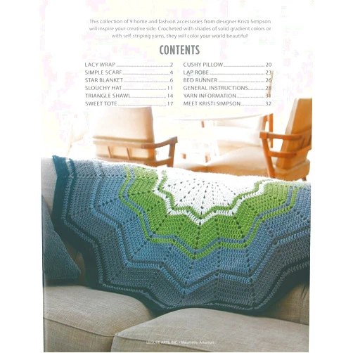 By Kristi Simpson (Author) Stripe It Your Way Crochet for Home & Fashion