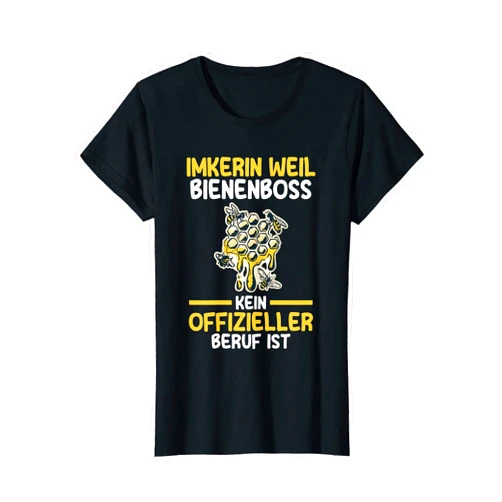 Bienen & Bienenzüchter Geschenk Womens Imkerin Bienenboss Imkerin Bienen T-Shirt