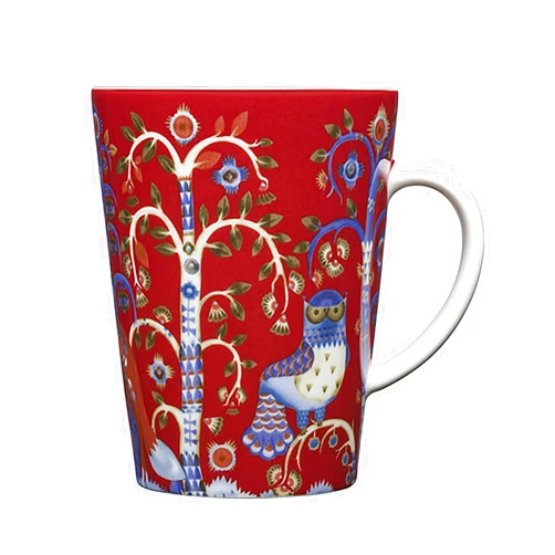 Iittala Taica Mug, 1 Count (Pack of 1), red