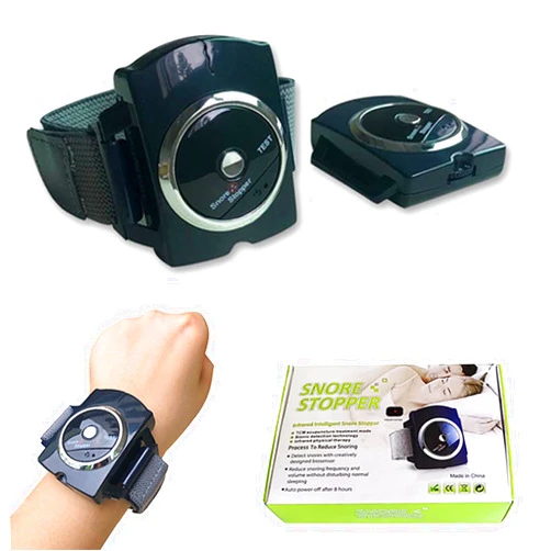 Generic Electric Snore for Stopper - Anti-Snore Wristband, 7-Speed Intensity Adjustment, Effective Snoring Prevention, Snoring Solution - Improve Nighttime Sleeping