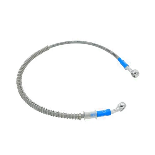 LE LEFOSSI 900mm 90cm Motorcycle Reinforced Hydraulic Brake Oil Hose Line Pipe Fitting Stainless Steel Braided Cable Compatible with Motorcycle Pit Dirt Bike Enduro Motocross Street Bikes Sport Bikes