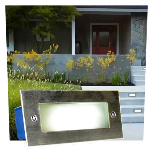 CHHD Long Strip Inground Led Lights Underground Light Recessed Spotlight 3W Outdoor Stair Corner Lights IP66 Waterproof for Pathway Garden Buried Yard Lamp