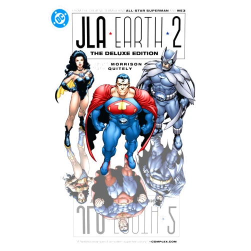 By Grant Morrison (Author), Frank Quitely (Illustrator) JLA Earth 2 Deluxe Edition (2025 Edition) (JLA (Justice League of America))