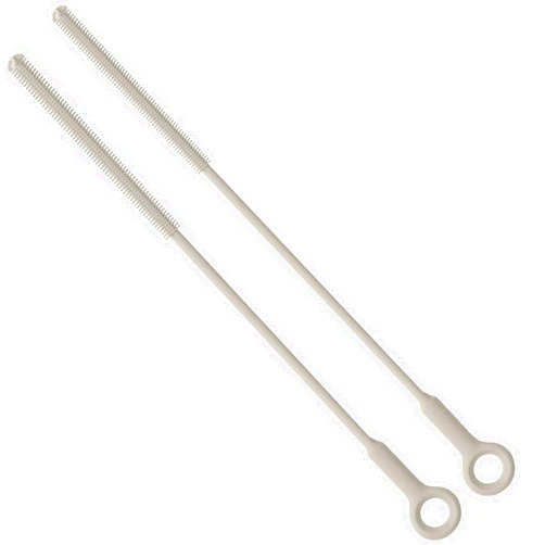 Raymeefa Straw Cleaner Brush,Pipe Cleaners,Extra Long Straw Cleaner,Reusable Silicone Straw Cleaner,Straw Brush,Soft Straw Brush Cleaner,Straw Brushes for Cleaning Straws (Khaki)