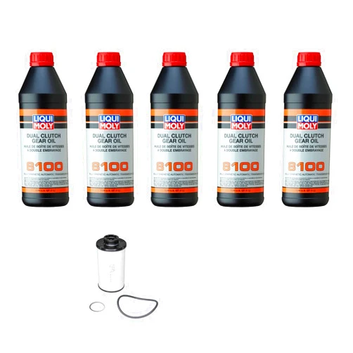 MyParts DSG ATF Transmission Dual Clutch Fluid Filter Service kit Compatible with Audi, VW, Mercedes, BMW, Porsche