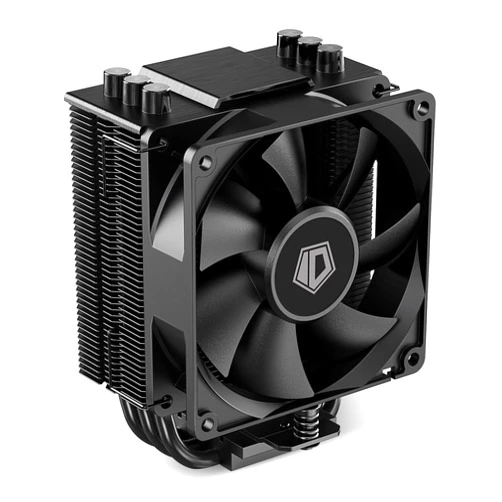 ID-COOLING SE-903-XT Black 123mm Height CPU Cooler, 3 Direct-Contact Heat Pipes, 92mm PWM Fan, Mini CPU Air Cooler for Intel LGA1700/1851/1200/115X and AMD AM5/AM4 Sockets