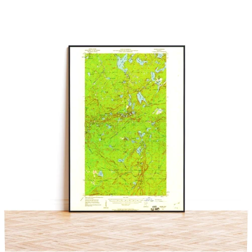 MG Global Wrapped Gift | Historical Poster of Cramer 1955 Minnesota 804566 | 11x17 12x18 16x24 24x36 Unframed Print Wall Art | Vintage Antique Rustic Home Office Decor