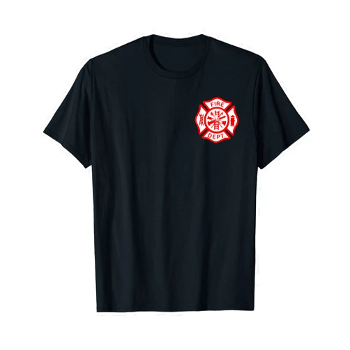 Firefighter Gifts by designsanddesigns Fire Department Logo Uniform Fireman Symbol Firefighter Gear T-Shirt