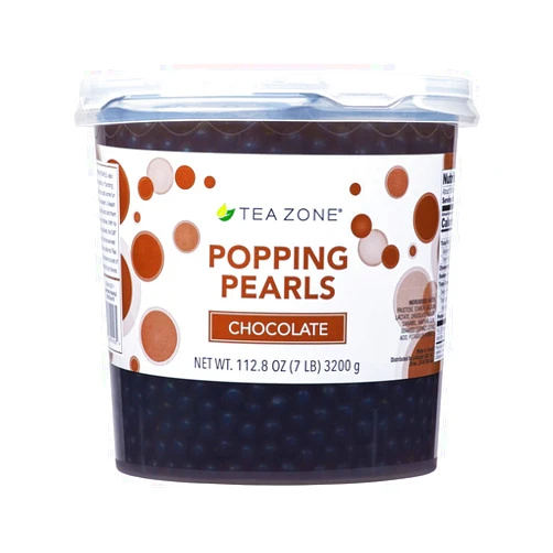 Tea Zone Chocolate Popping Pearls (7 lbs)