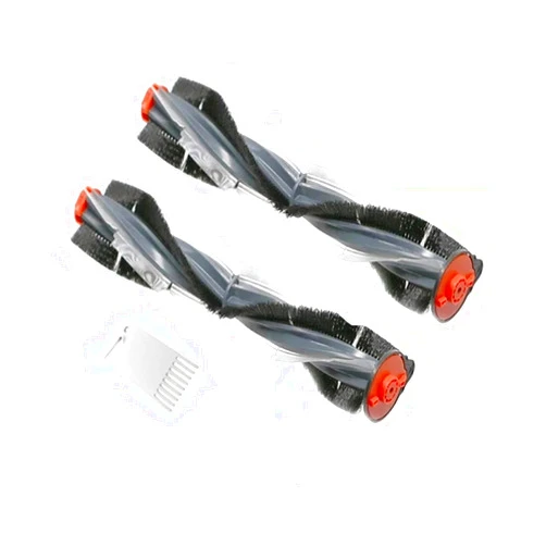 QIAOPENGHUI Vacuum cleaner accessories Main Drum Brush.Compatible For Neato Botvac D-Series D3 D4 D5 D6 D7 D70E D75 D80 D85 Vacuum Cleaner Spare Parts(2PCS)