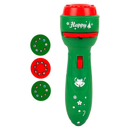 Generic Projection Flashlight - Christmas Flashlight Projector Torch, Early Childhood Picture Recognition Toy, 24-Pattern Projector Flashlight, Handheld Christmas Slide Torch, Christmas Slide Project