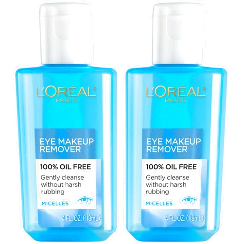 L’Oréal Paris L'Oreal Paris Clean Artiste Oil Free Eye Makeup Remover, 2 Count