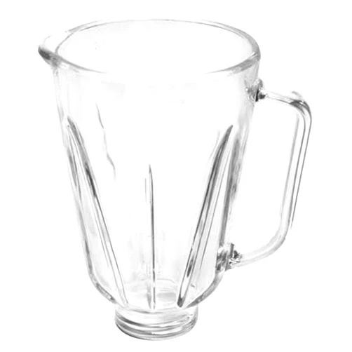 Chefcaptain 6 Cup Round Glass Blender Jar Compatible with Hamilton Beach Blenders