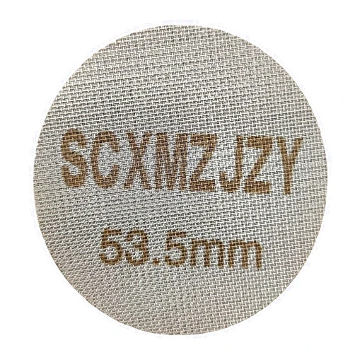 SCXMZJZY Espresso puck screen 54mm breville Coffee Portafilter Puck Screen/Espresso Portafilter Lower Shower Screen/Reusable Contact Screen 1.7mm Thickness 150μm 316 Stainless Steel (53.5mm-54mm breville)