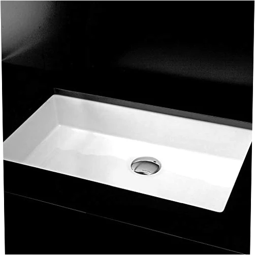 Lacava Under-counter porcelain Bathroom Sink with an overflow. 28