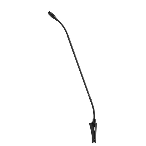Shure Centraverse CVG Gooseneck Microphone - Black, Cardioid Condenser Mic with 18-inch Neck and Inline Preamplifier, includes Windscreen & Mounting Flange (CVG18-B/C)