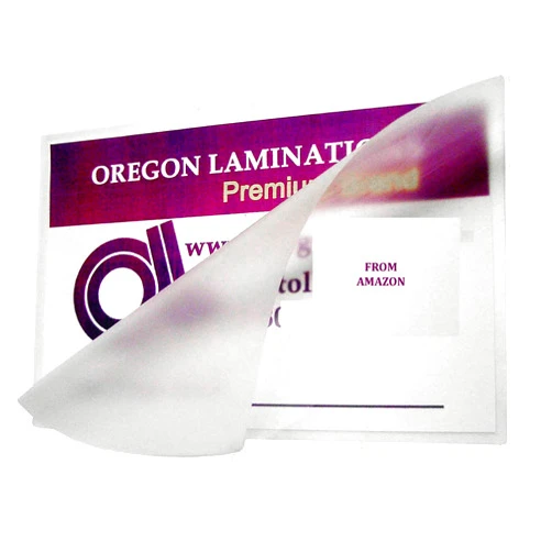 Oregon Lamination Heat Activated Laminating Pouches 10 Mil 9” x 11-1/2” [Pack of 100] 229mm x 292mm x 250 microns Thick for 8.5 x 11 Letter Size Sheets, Clear