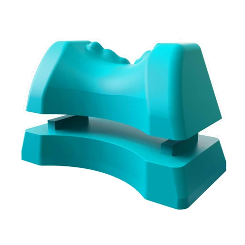 BONSAI WELLNESS Occipital Release Tool 2.0 - Cervical Traction for Neck and Shoulder Pain Chiropractic Alignment Pivot Device for Trigger Point Therapy Headaches Migraine and Stress (Seafoam)