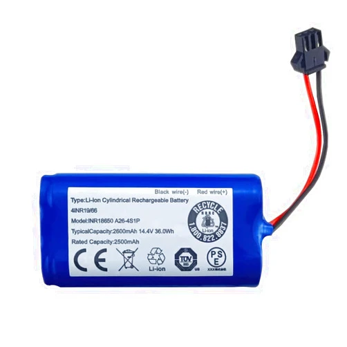 Xaocaige 14.4V 2600mAh Replacement Battery for Ecovacs Deebot N79S N79 DN622, Eufy RoboVac 11 11S 12 15C 25C 30 30C 35C, Hybrid G10 G20 G30 G40 R500, Goovi F007C D380, Amarey A800 A900, Deenkee Robot Vacuum