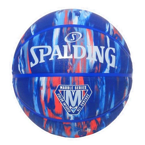 Spalding Basketball Basic No. 7 Rubber Marble
