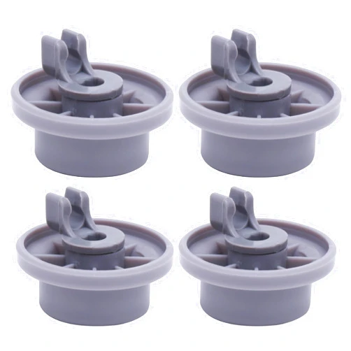 BlueStars 165314 Dishwasher Lower Rack Wheel Bosch Dishwasher Parts - Compatible for Bosch & Kenmore Dishwashers - Replaces 420198 423232 AP2802428 PS8697067 - PACK OF 4