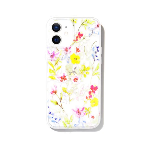 Sonix Prairie Floral Case for iPhone 12mini [10ft Drop Tested] Women's Protective Cute Flower Clear Cover for Apple iPhone 12 Mini (296-0306-0011)