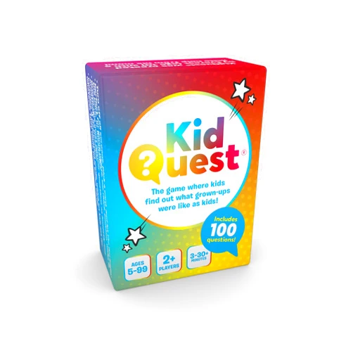 Chronicle Books KidQuest - The Game Where Kids find Out What Grown-ups were Like as Kids!